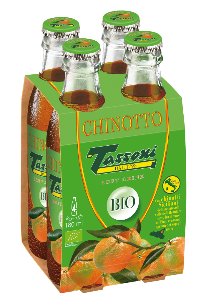 Organic Chinotto Tassoni: the scent of Sicily in a bottle.